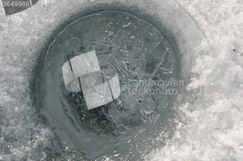 Image of ice-hole