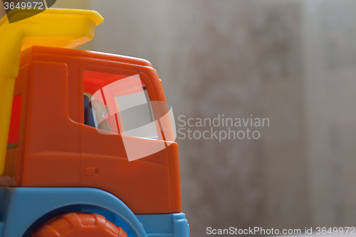 Image of Bear toy truck driver