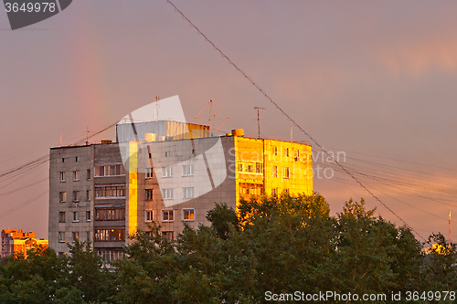 Image of Dawn in the city