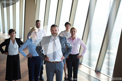 Image of diverse business people group