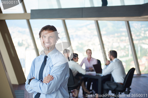 Image of portrait of handosme business man