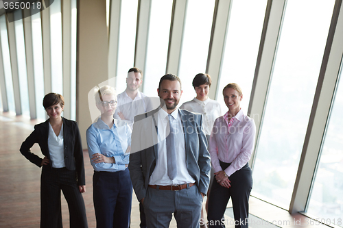 Image of diverse business people group