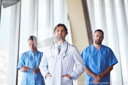 Image of group of medical staff at hospital