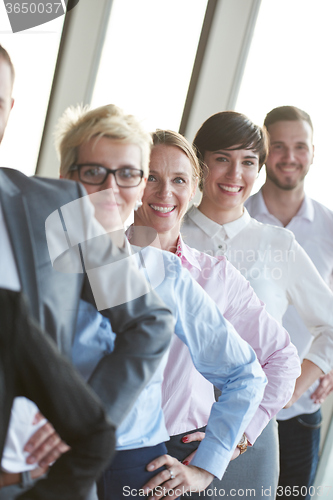 Image of diverse business people group