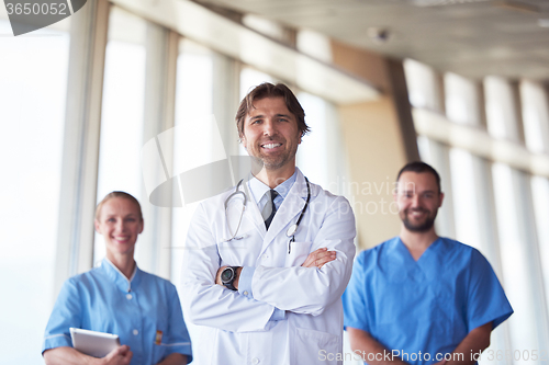 Image of group of medical staff at hospital