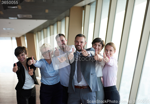 Image of diverse business people group