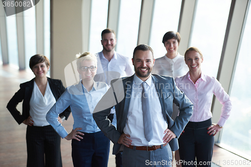 Image of diverse business people group