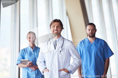 Image of group of medical staff at hospital