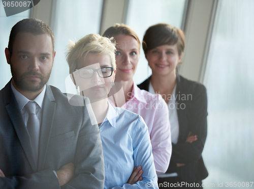 Image of diverse business people group