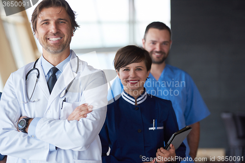 Image of group of medical staff at hospital