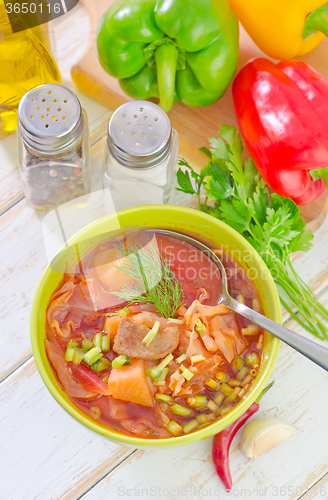 Image of fresh soup