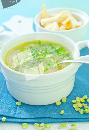 Image of pea soup