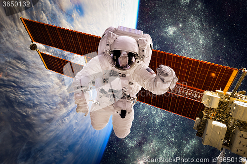 Image of Astronaut in outer space