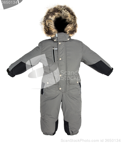 Image of Childrens snowsuit fall