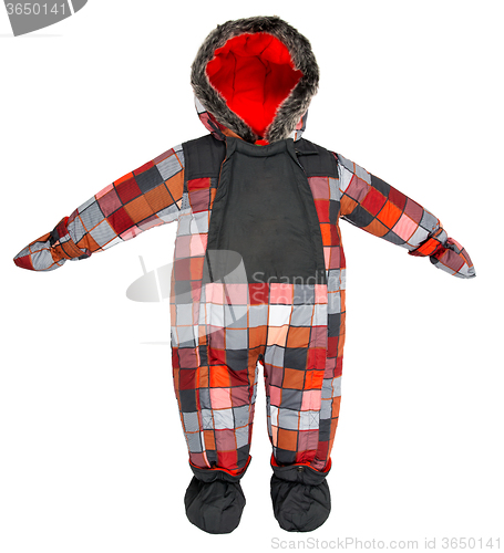 Image of Childrens snowsuit fall