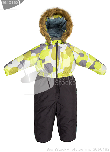 Image of Childrens snowsuit fall