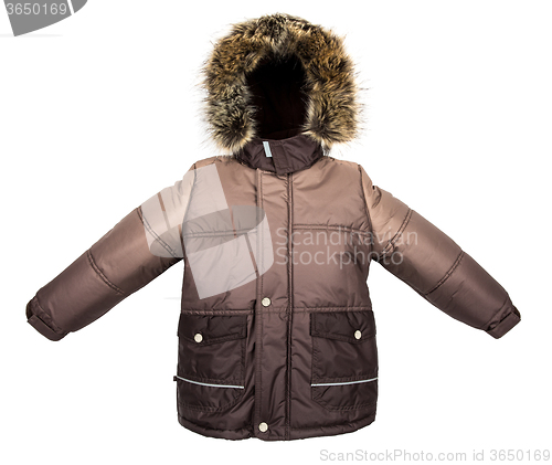 Image of Warm jacket isolated