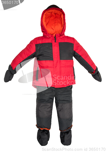 Image of Childrens snowsuit fall