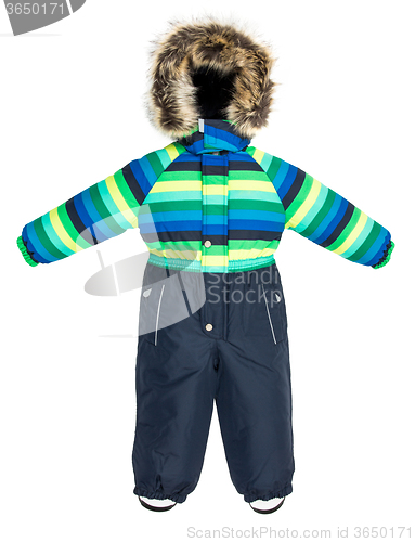 Image of Childrens snowsuit fall