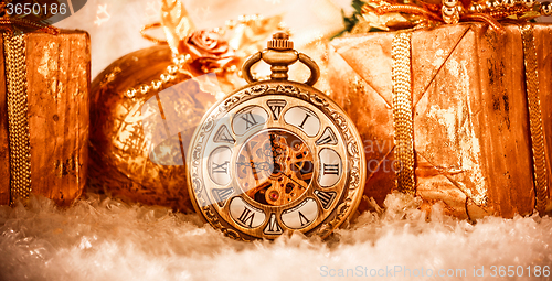 Image of Christmas pocket watch