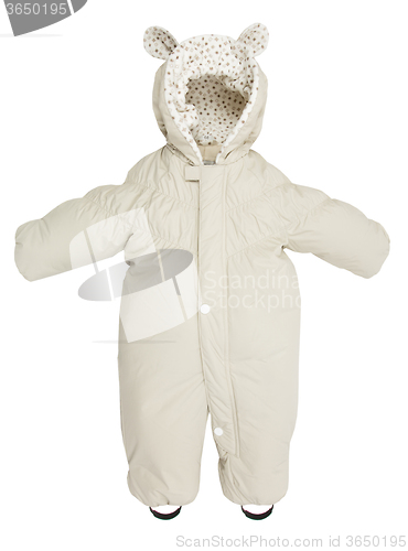 Image of Childrens snowsuit fall