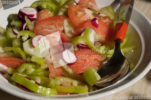 Image of vegetable salad