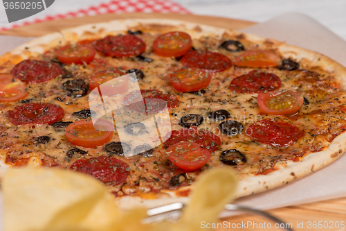 Image of Italian pizza