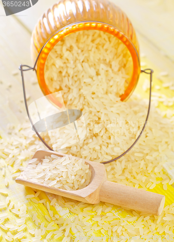 Image of raw rice