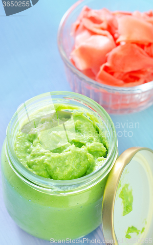 Image of wasabi and ginger