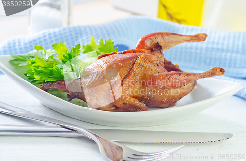 Image of baked quail