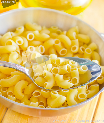 Image of raw pasta