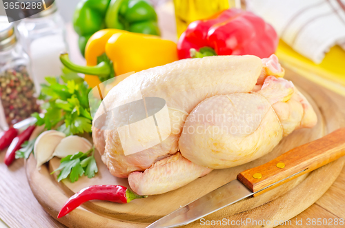 Image of chicken and vegetables