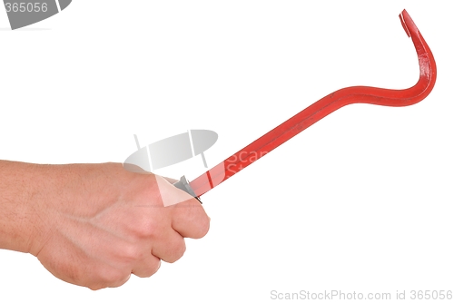 Image of Hand with Crowbar