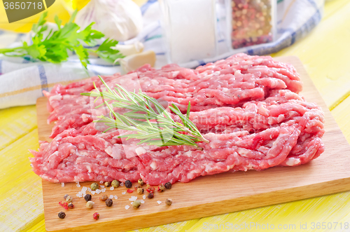 Image of minced meat