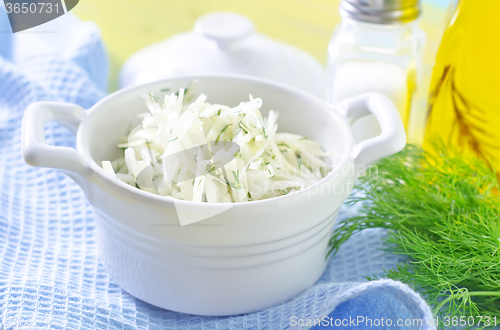 Image of salad from cabbage