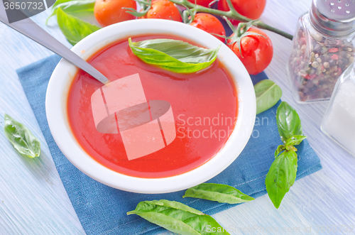 Image of tomato soup