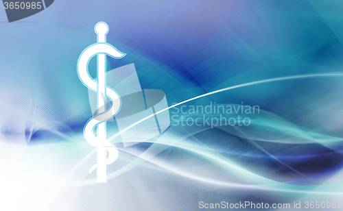 Image of veterinary symbol background