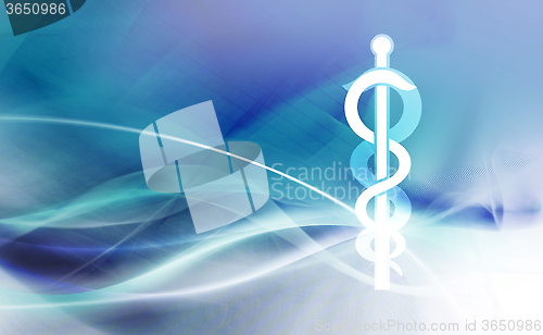 Image of veterinary symbol background