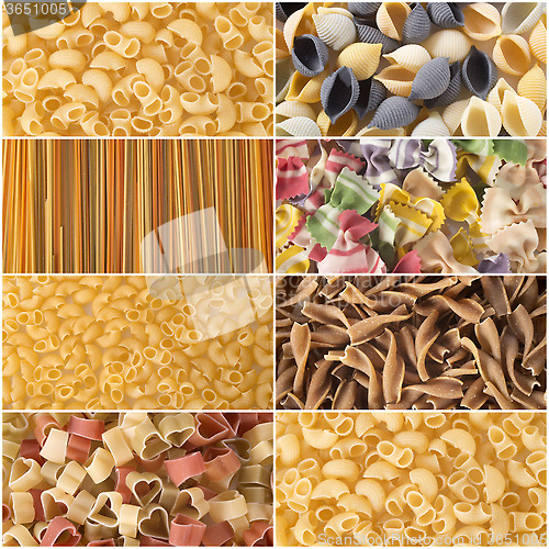 Image of group of pasta