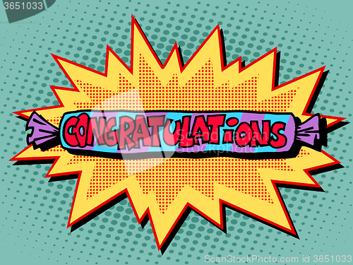 Image of Congratulations candy sweets