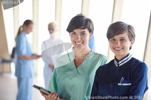 Image of group of medical staff at hospital