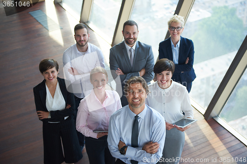 Image of diverse business people group