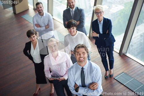 Image of diverse business people group