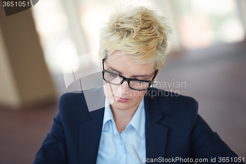 Image of business people group on meeting at office