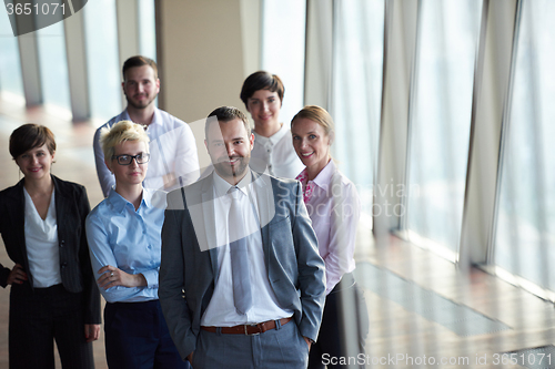 Image of diverse business people group