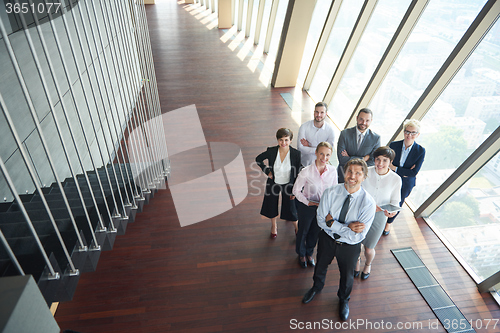 Image of diverse business people group