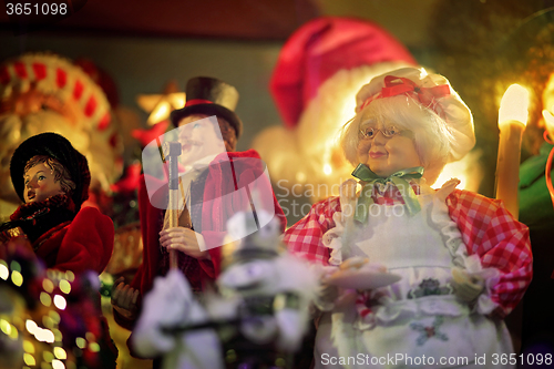 Image of Mrs Santa Claus Christmas Holiday scene