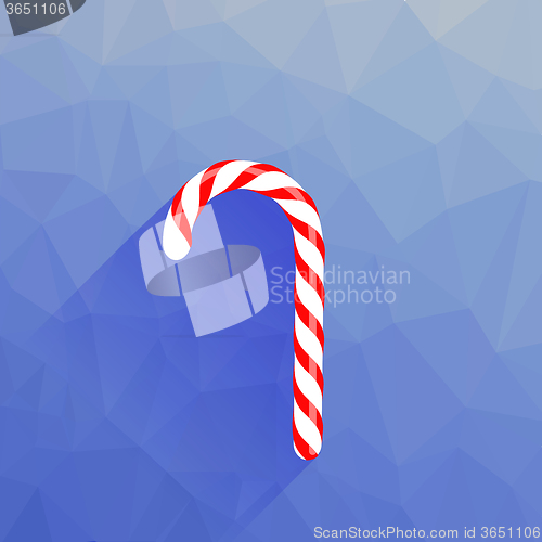 Image of Candy Cane Icon