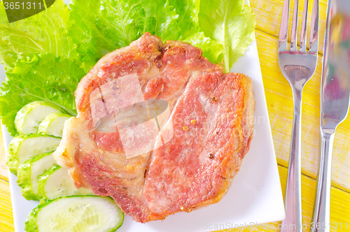 Image of baked meat