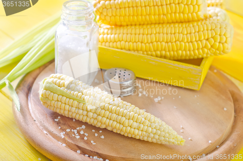 Image of Corn with salt